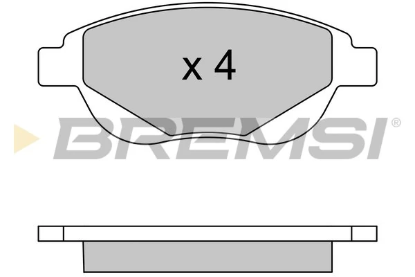 Купить SP1443 Sangsin Колодки тормозные