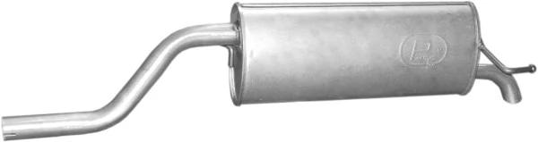 Купить BS148109 Bosal Глушитель задний