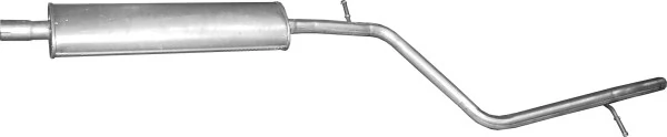 Центральная часть глушителя 6001549414 Renault (RVI)