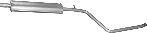 Центральная часть глушителя 8660005417 Renault (RVI)
