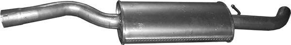 BS288171 Bosal Глушитель центральный