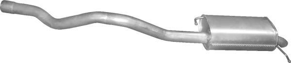 Глушитель задний ED30296 Edex