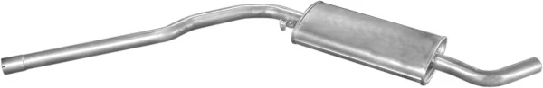Глушитель, центральная часть Asmet 4089 цена, от 57.64 USD