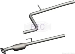 46822739 Fiat/Alfa/Lancia Глушитель центральный
