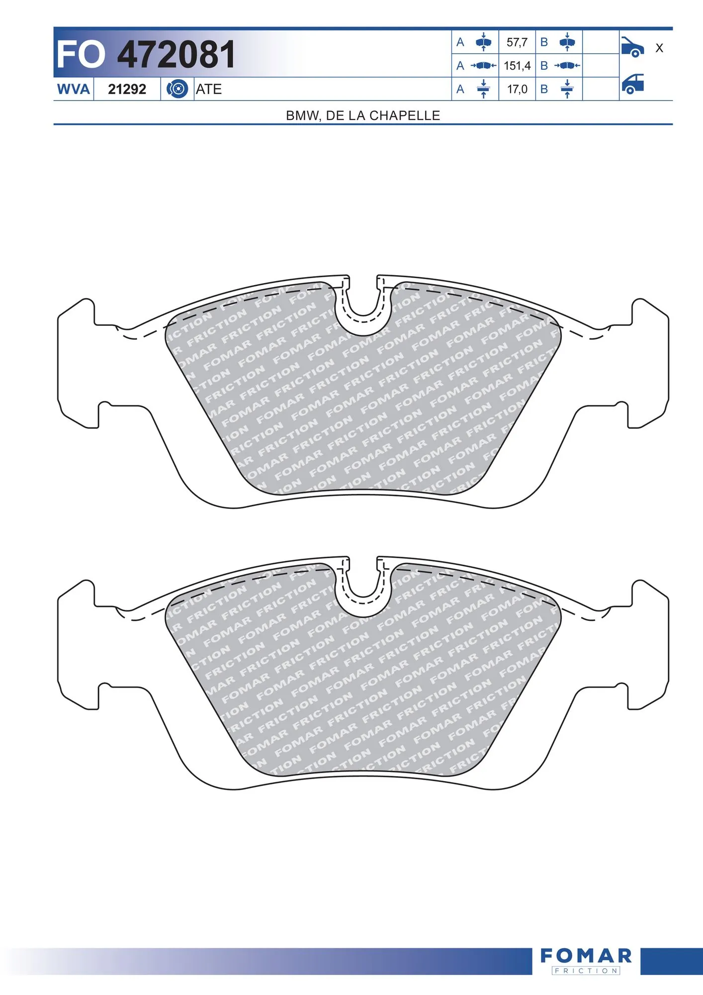 PRP0816 Protechnic Колодки передние