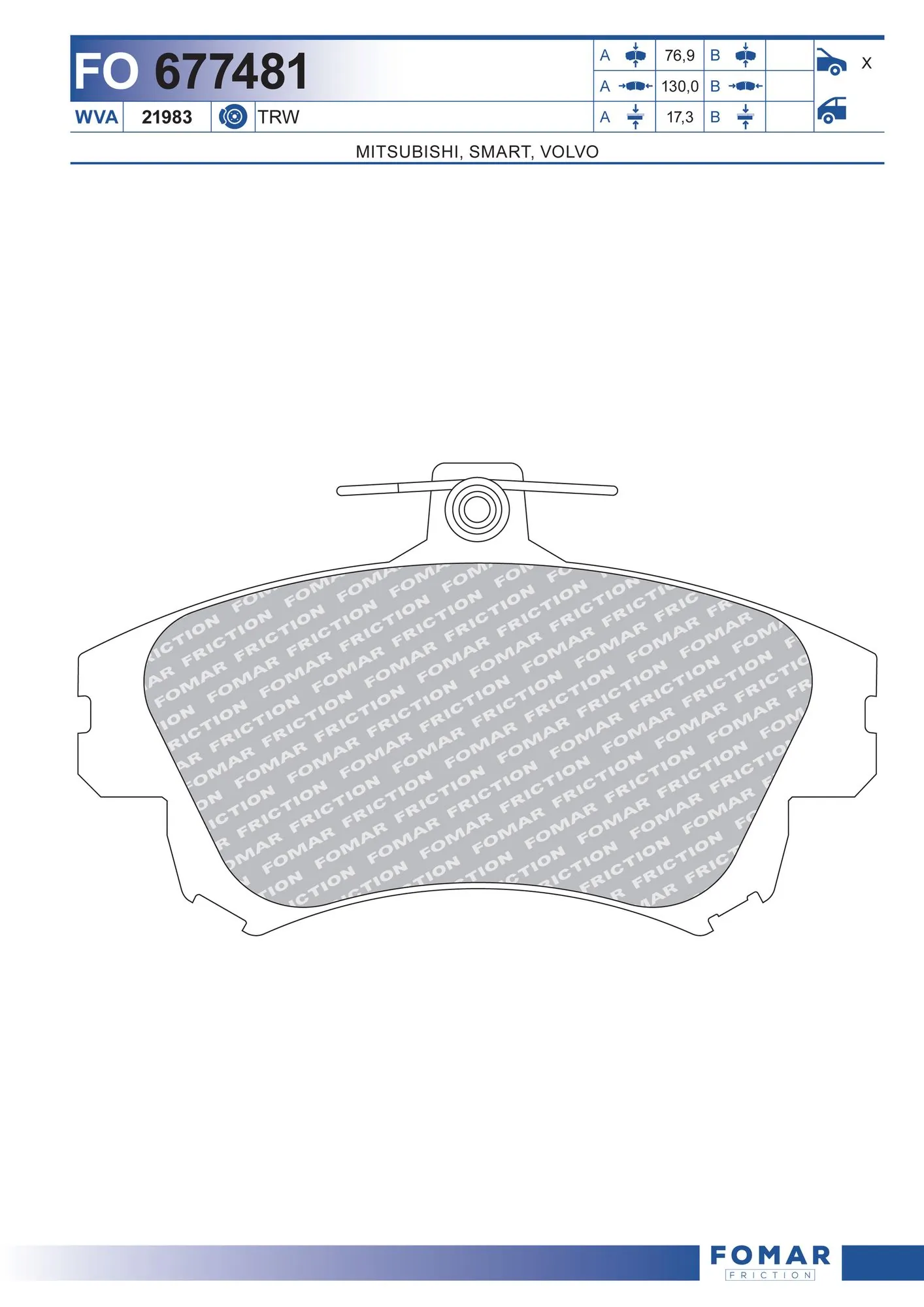 Колодки ATE 602853 цена, от 22.80 USD