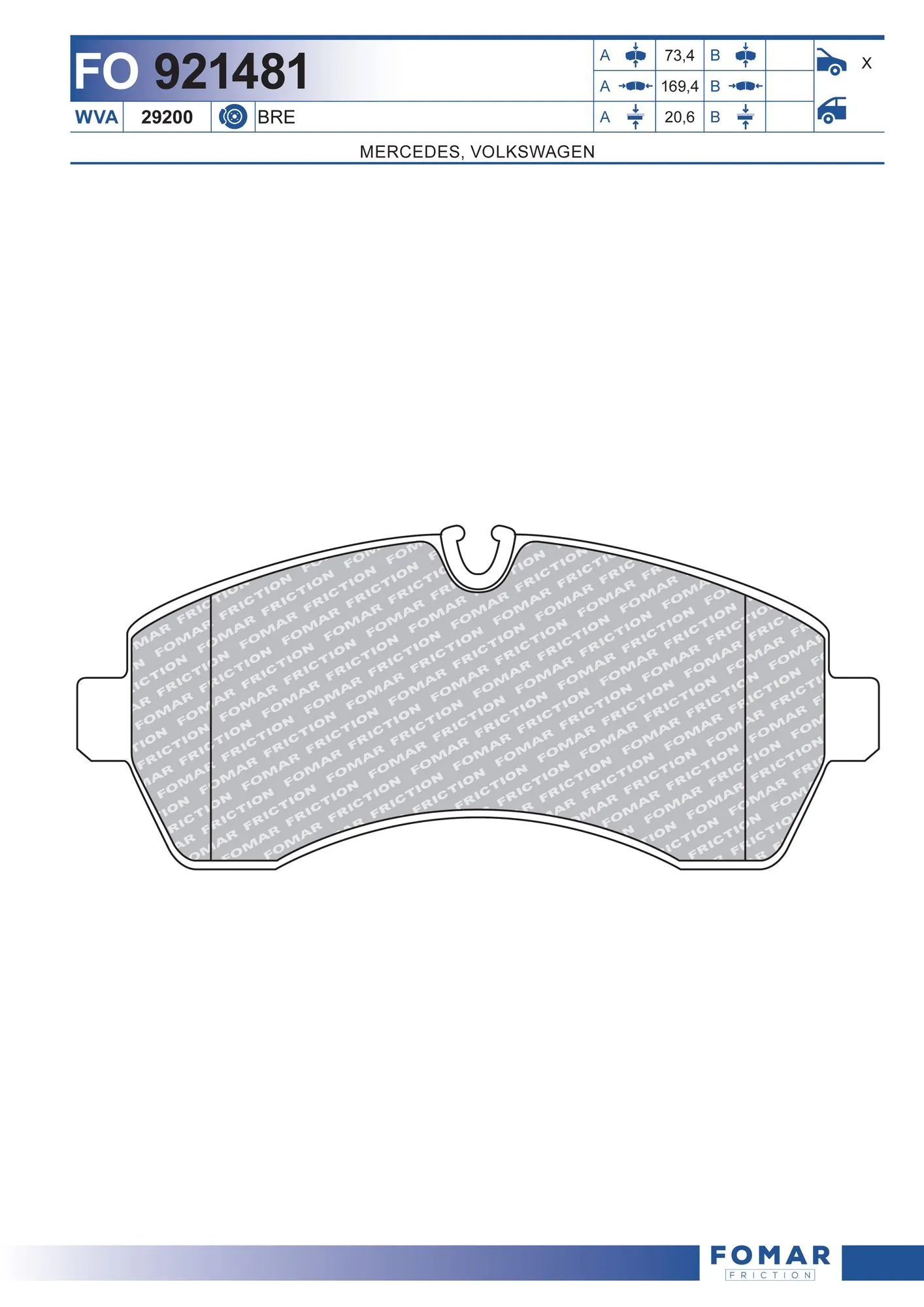 Колодки Polcar S700446 цена, от 28.47 USD