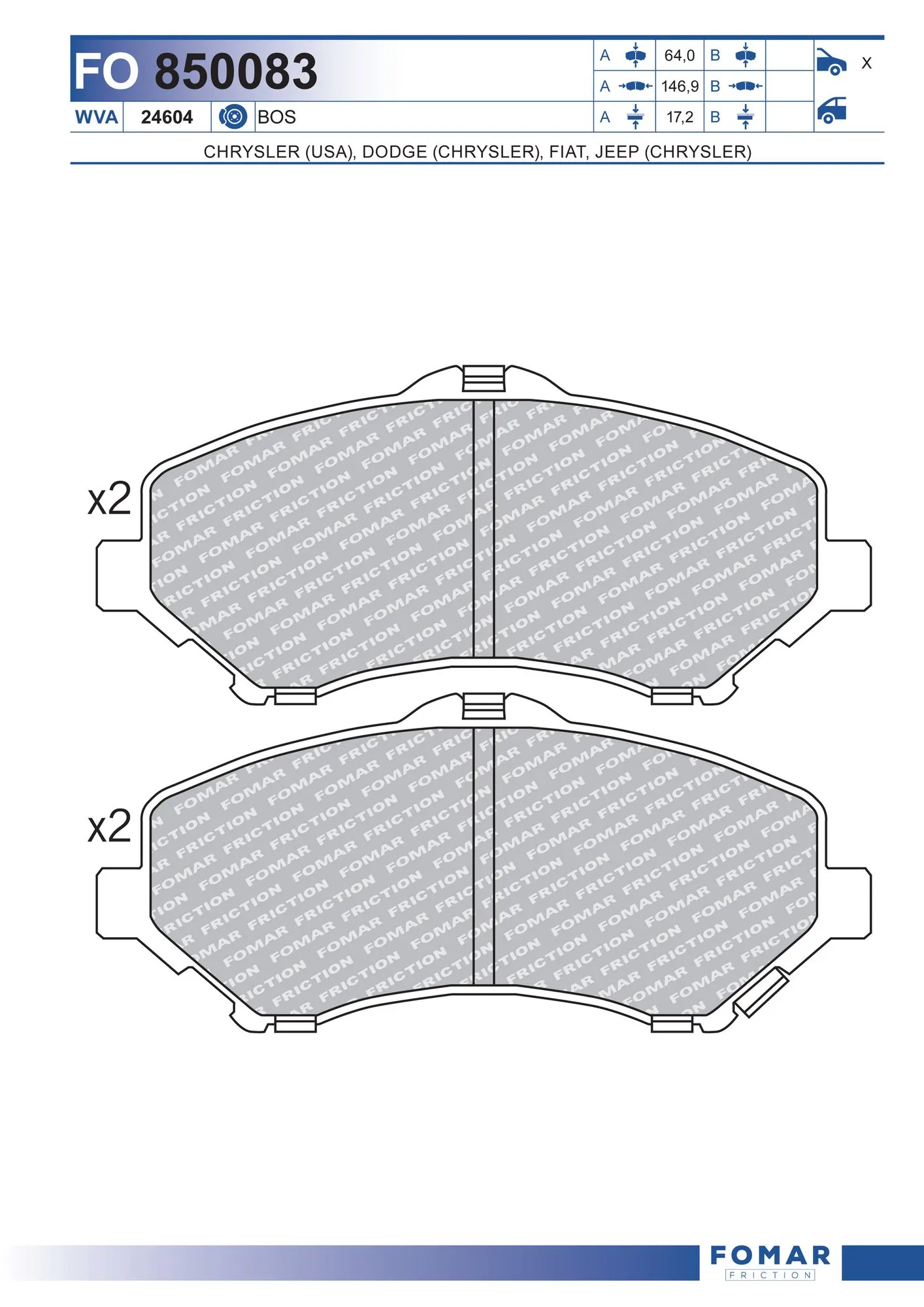 FO850083 Fomar Roulunds