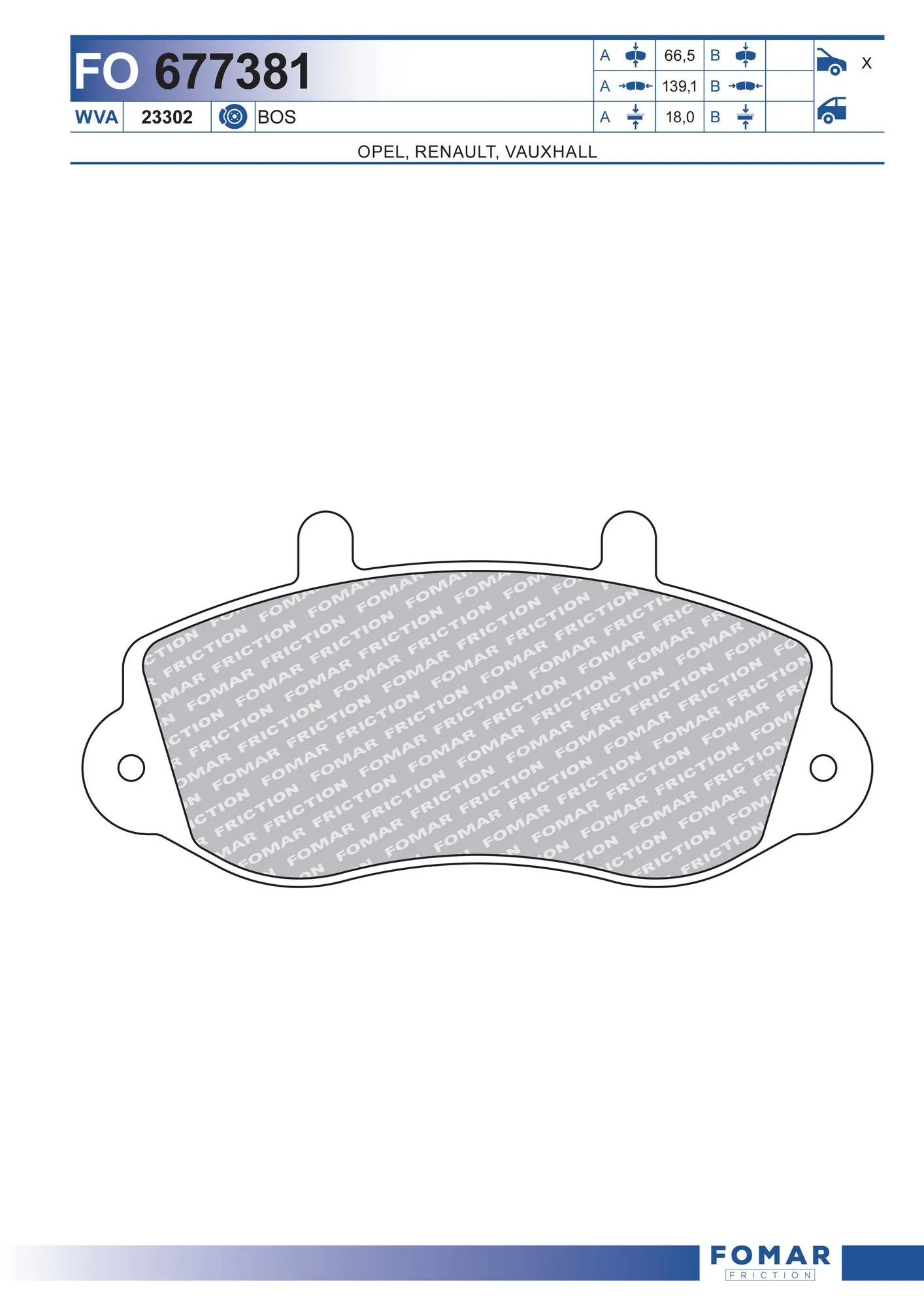 Колодки General Motors 9112777 цена, от 20.10 USD