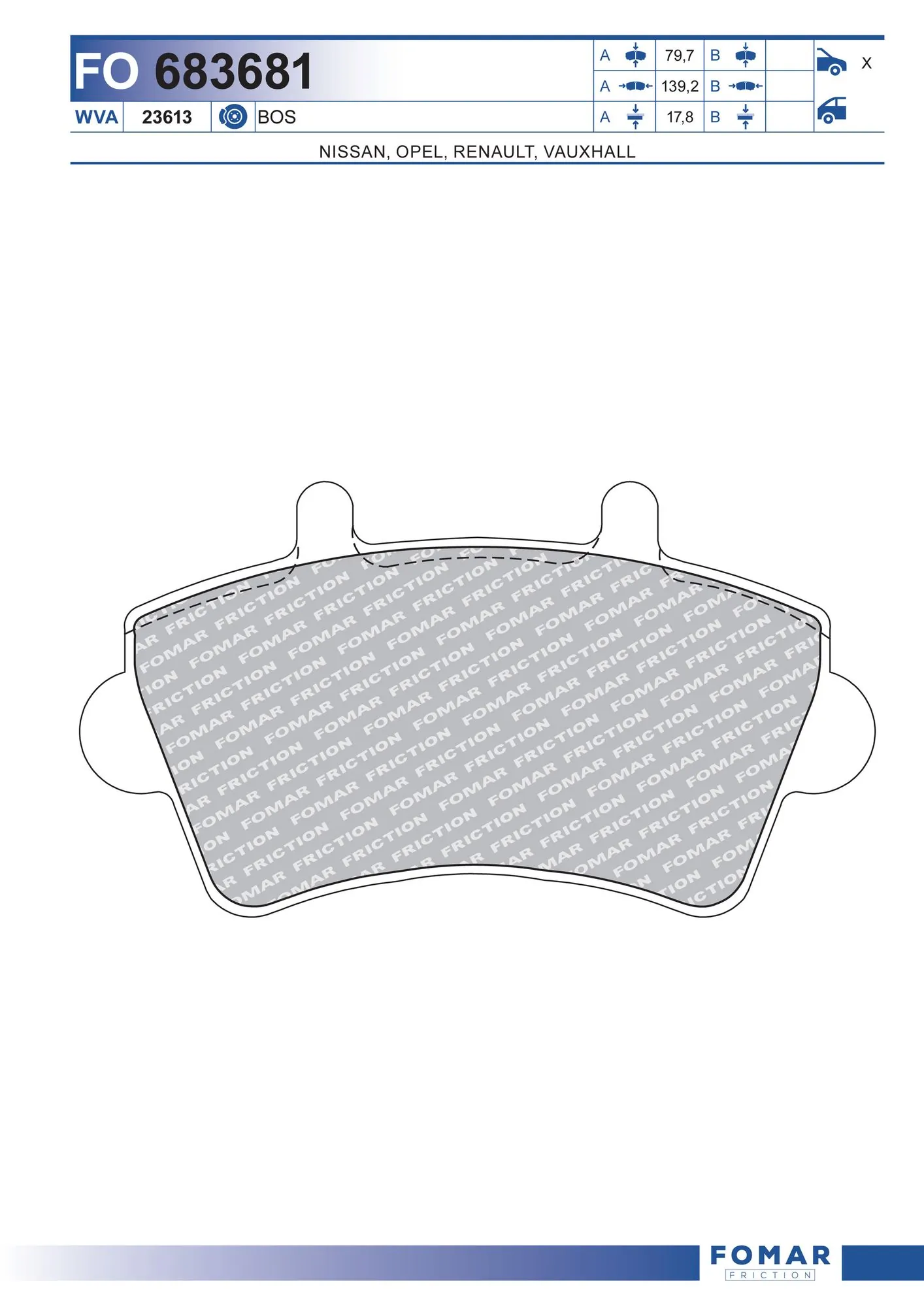 Колодки Bosch BP343 цена, от 18.07 USD