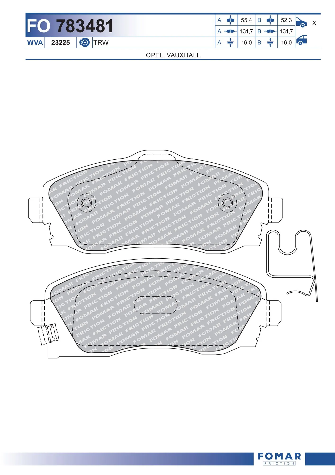 Купить V401680 Vemo Колодки тормозные