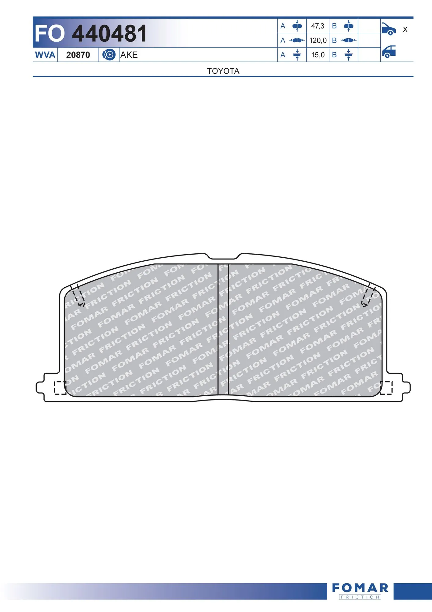 PF1077C Nisshinbo Колодки передние