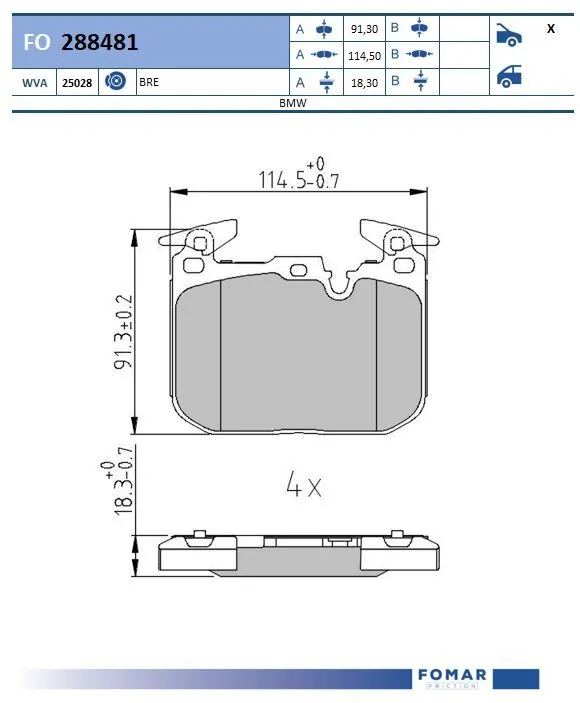 Колодки Power Stop 161609B цена, от 91.53 USD