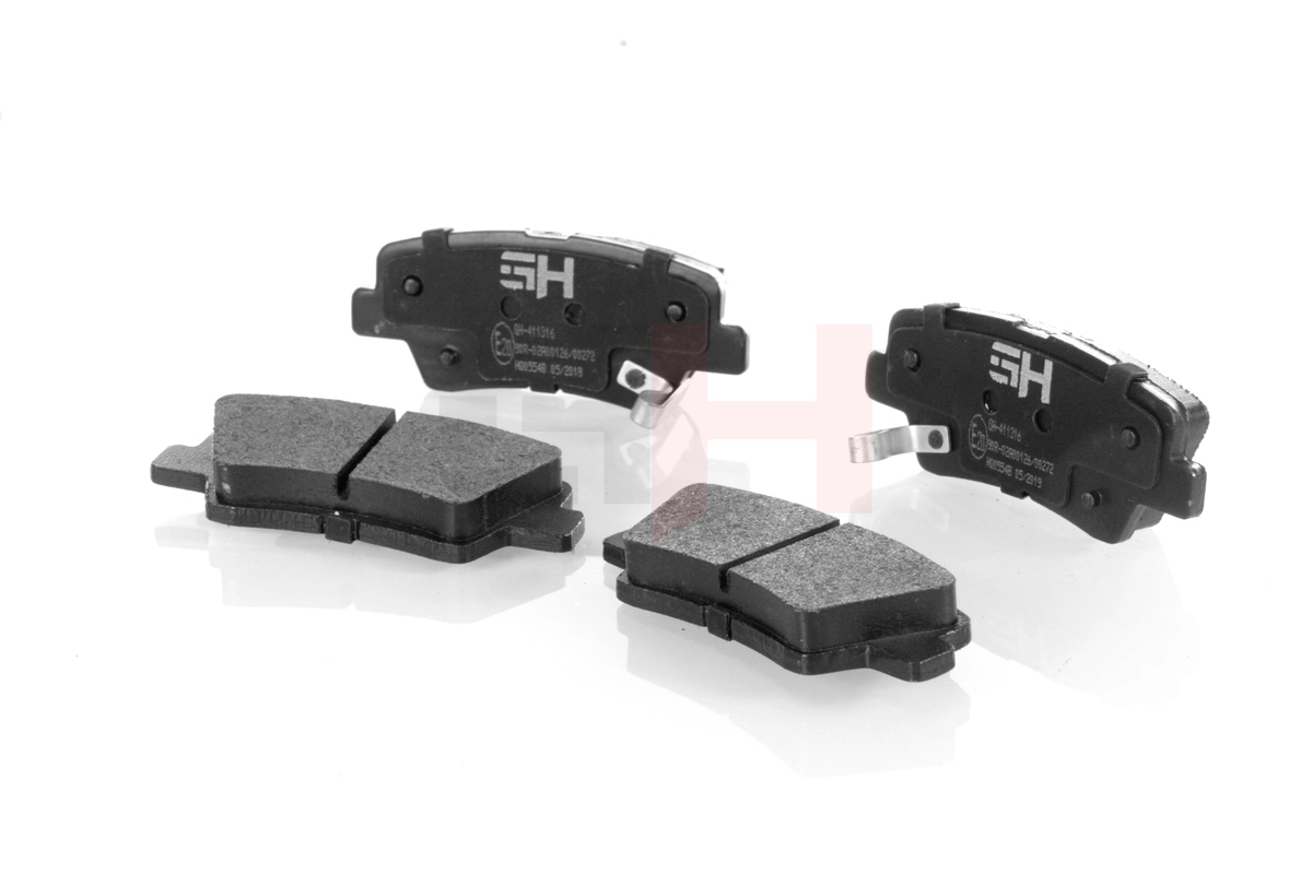 Купить GH411316 GH Колодки тормозные задние, дисковые