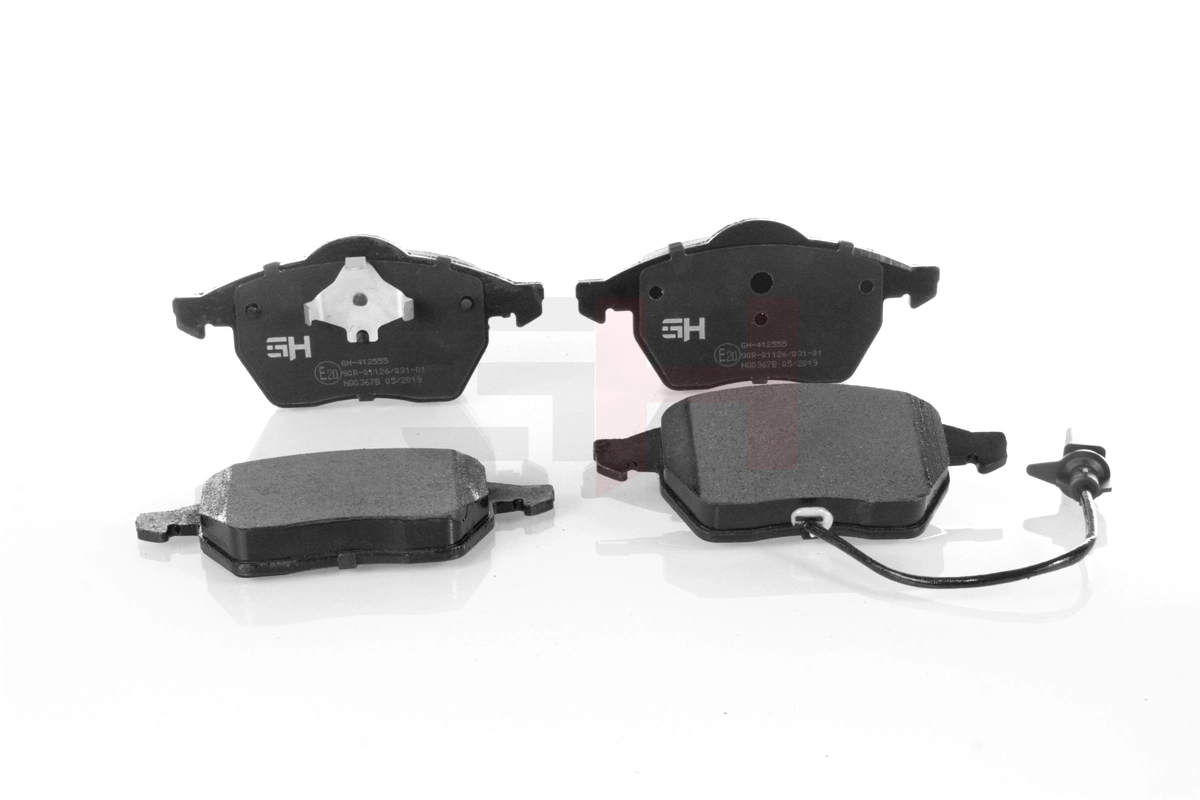 Sapatas do freio dianteiras de disco Ford Mondeo I GBP