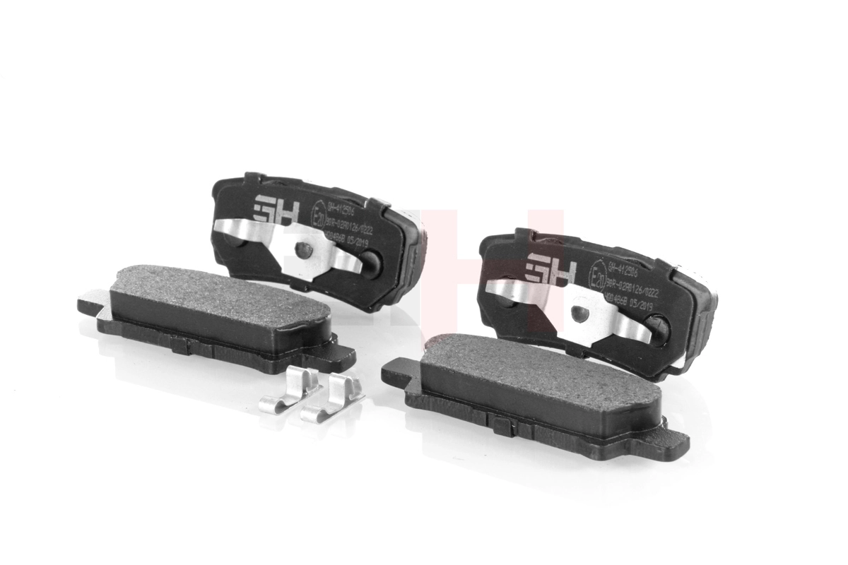 Sapatas do freio traseiras de disco Mitsubishi Outlander 1 CU