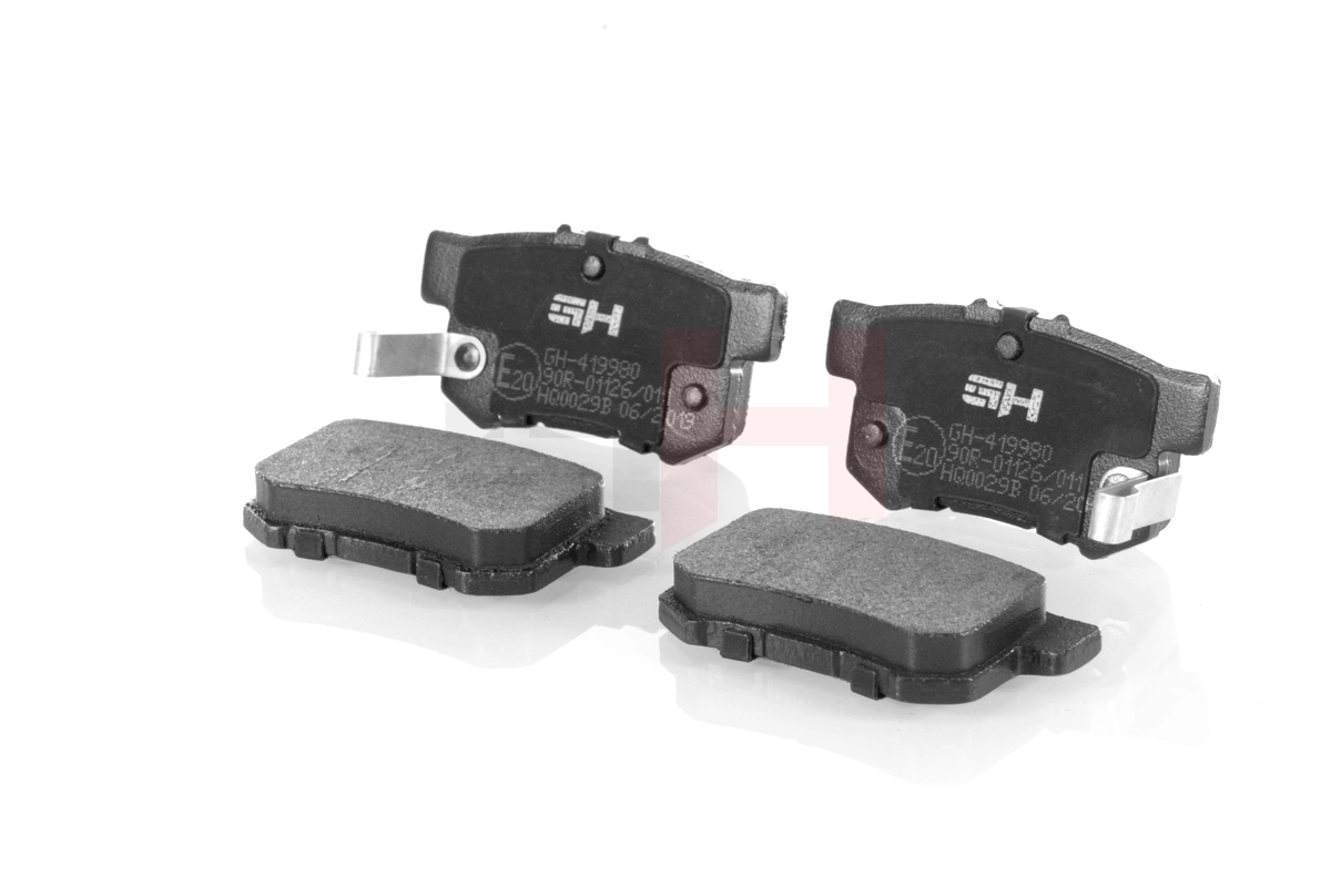 Sapatas do freio traseiras de disco Honda Civic 6 MB, MC