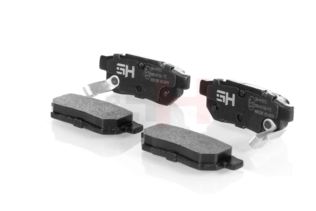 Купить GH419972 GH Колодки тормозные задние, дисковые