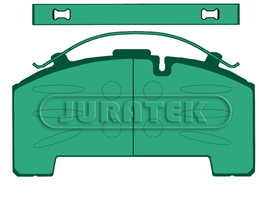 Задние тормозные колодки 1961736 DAF