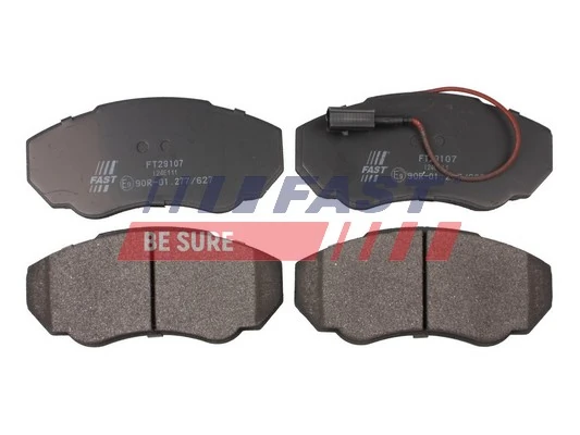 Sapatas do freio dianteiras de disco Peugeot Boxer 2 244