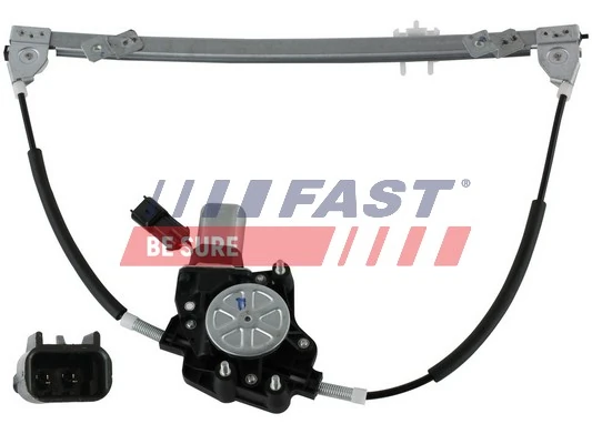 Mecanismo de acionamento de vidro da porta dianteira direita Fiat Panda 1 141A