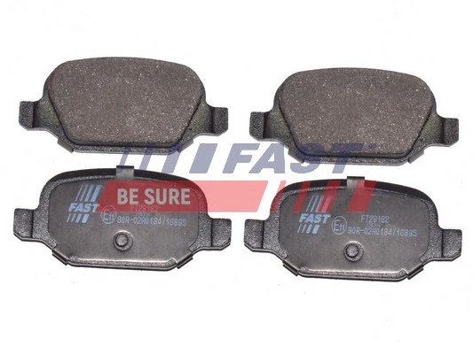 FT29162 Fast Колодки тормозные дисковые комплект