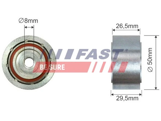 Купить 532033510 Polcar Паразитный ролик