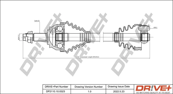 Левая полуось VKJC2291 SKF