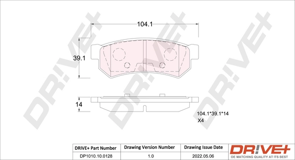 5550085Z00000 Suzuki Колодки тормозные дисковые комплект