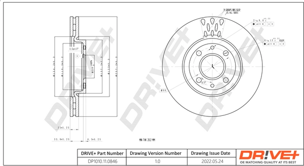 Disco do freio dianteiro Fiat Fiorino 225