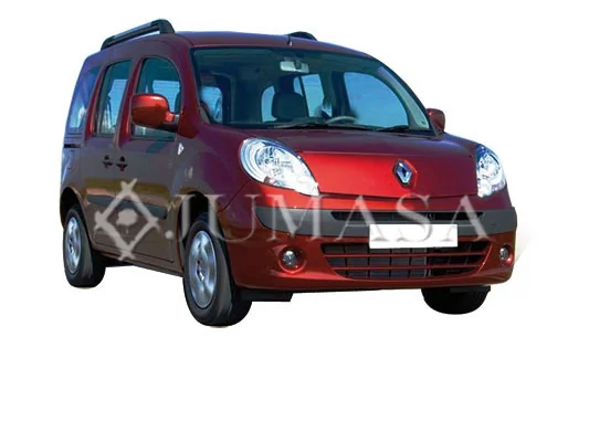 Pára-lama dianteiro direito Renault Kangoo II KW0, KW1