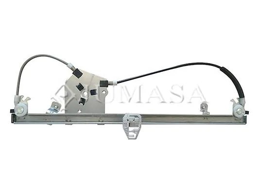 Mecanismo de acionamento de vidro da porta dianteira esquerda para Fiat Doblo II 263