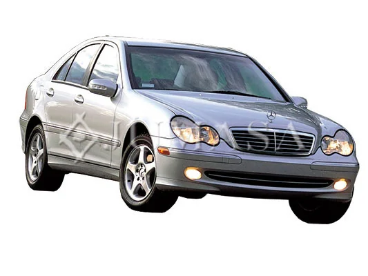 Grelha do radiador Mercedes C W203