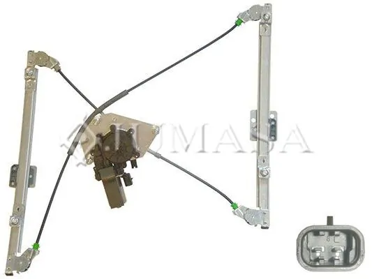 Mecanismo de acionamento de vidro da porta dianteira direita Skoda Felicia 2 6U1