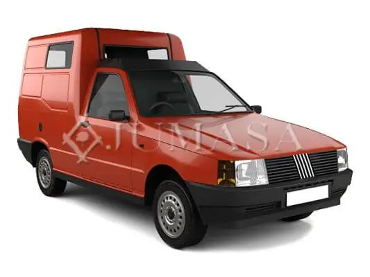Espelho de retrovisão direito Fiat Uno 146A