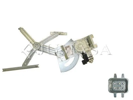 Mecanismo de acionamento de vidro da porta dianteira esquerda Opel Zafira A05