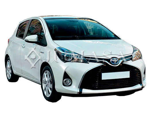 Elemento espelhado do espelho de retrovisão esquerdo Toyota Yaris P13
