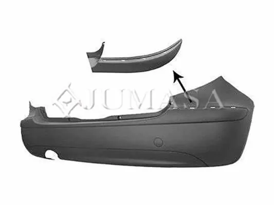 Pára-choque traseiro Mercedes A W169