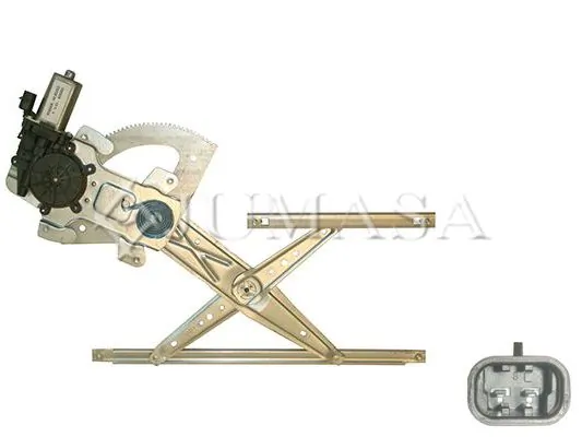 Mecanismo de acionamento de vidro da porta dianteira direita Toyota Hilux KUN25