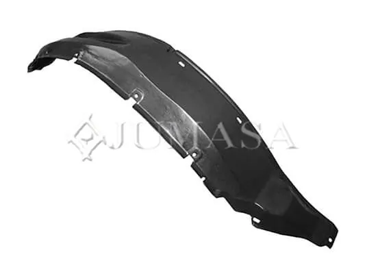 Guarda-barras direito do pára-lama dianteiro Mitsubishi L 200 3 K60, K70