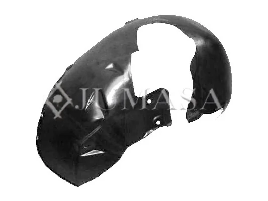 Guarda-barras direito do pára-lama dianteiro Ford Fiesta GFJ