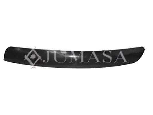 Moldura esquerda do pára-choque dianteiro 527130D010 Toyota