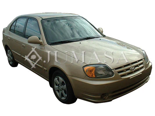 Grelha do radiador Hyundai Accent 2 LC