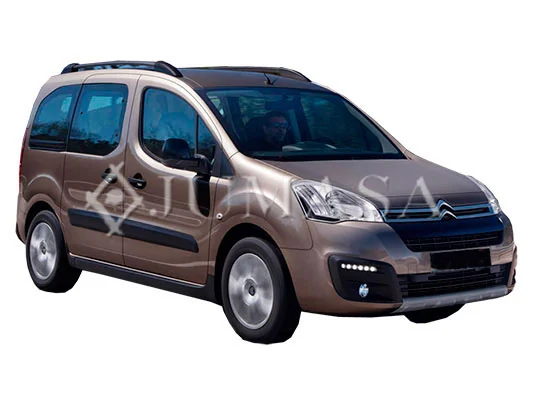 Placa sobreposta (tampa) do espelho de retrovisão esquerdo Citroen Berlingo B9