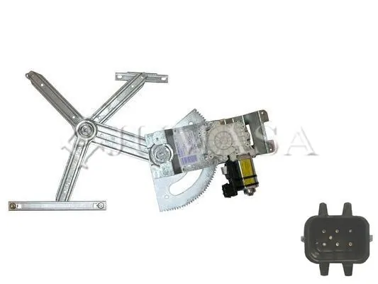 Mecanismo de acionamento de vidro da porta dianteira esquerda Opel Zafira A F75