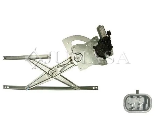 Mecanismo de acionamento de vidro da porta dianteira esquerda KIA Carens 1 FJ