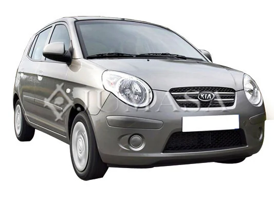 Suporte do radiador montado (painel de montagem de fixação das luzes) KIA Picanto 1 BA