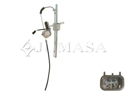 Mecanismo de acionamento de vidro da porta dianteira direita Toyota RAV4 SXA 10