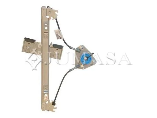 Mecanismo de acionamento de vidro da porta dianteira esquerda para Ford Fiesta Mk6 CB1