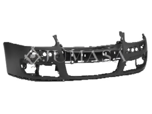 Pára-choque dianteiro VAG 1K0807217RGRU